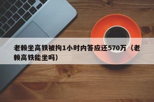 老赖坐高铁被拘1小时内答应还570万（老赖高铁能坐吗）